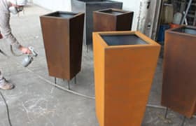 tratamiento acero corten