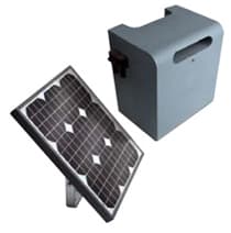 kit solar para puertas librillo