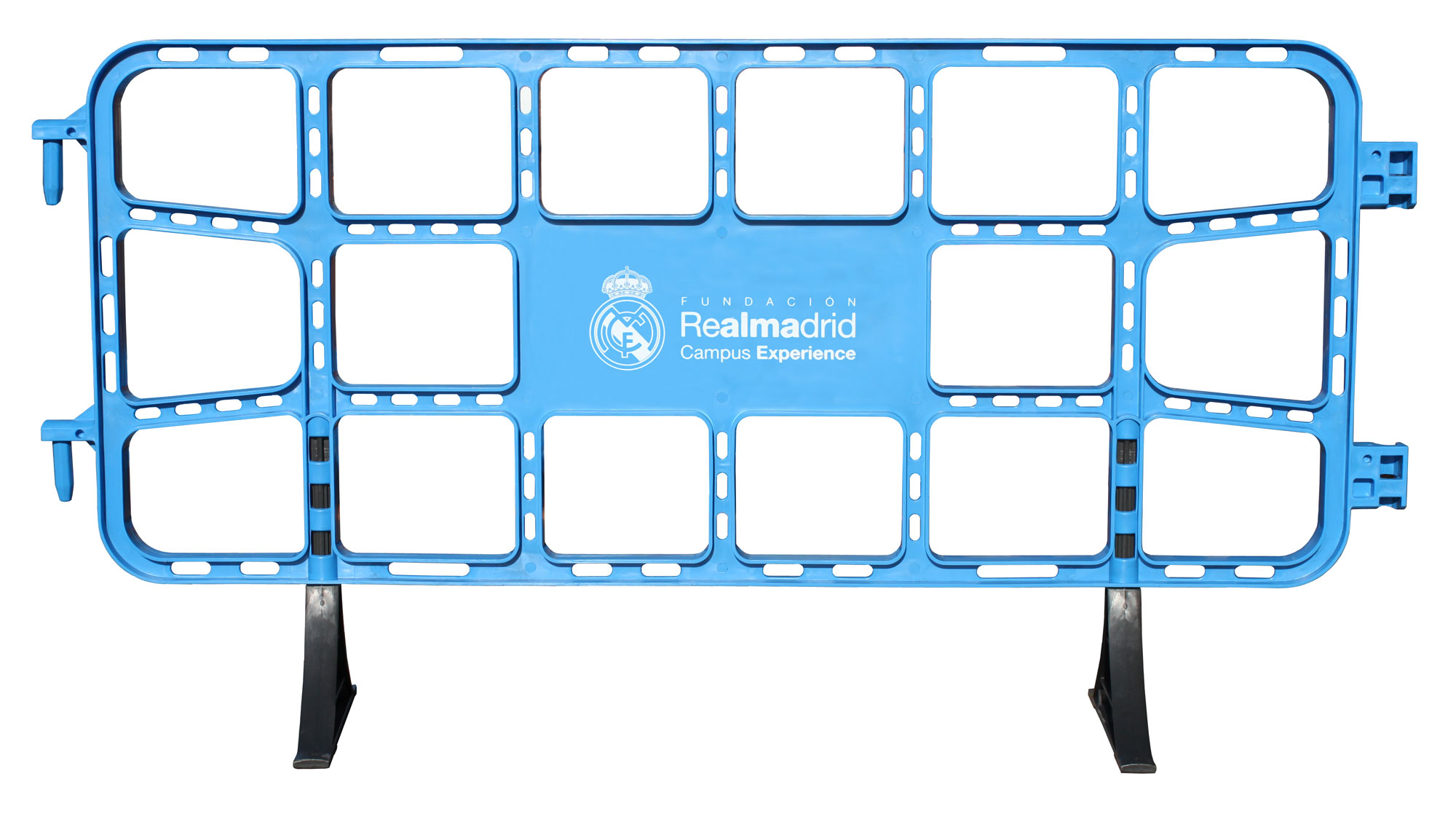 Vallas plástico de 2 metros personalizadas Real Madrid