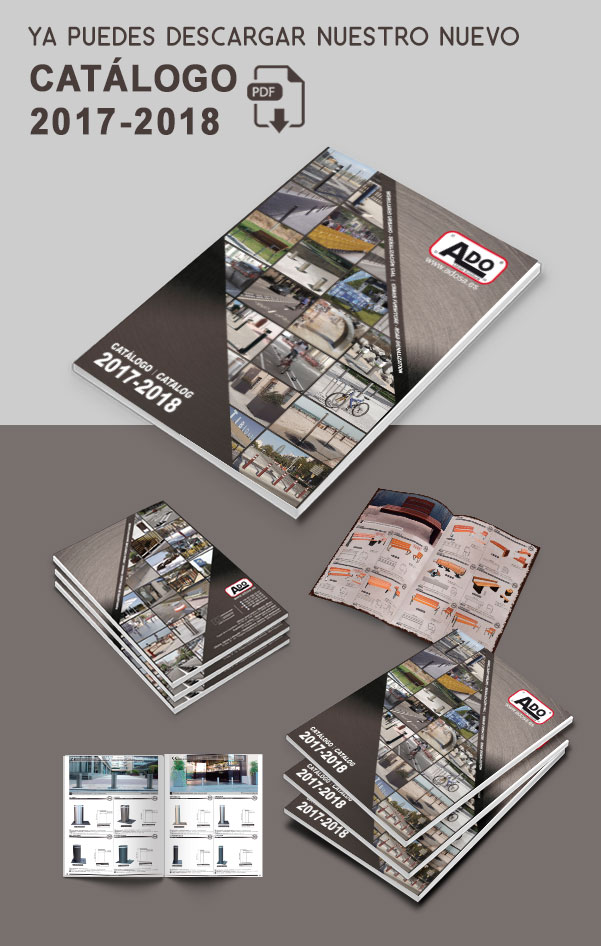 Catálogo Ado mobiliario urbano y señalización vial 2017 – 2018