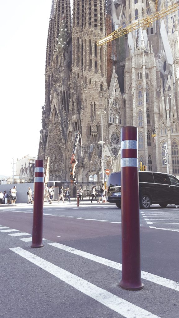 Carril bici Sagrada Familia Barcelona