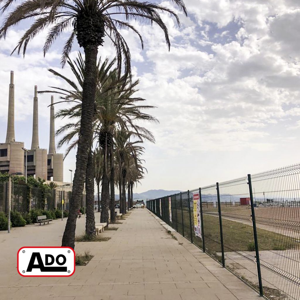 Vallado verja Stil playa Sant Adrià del Besòs