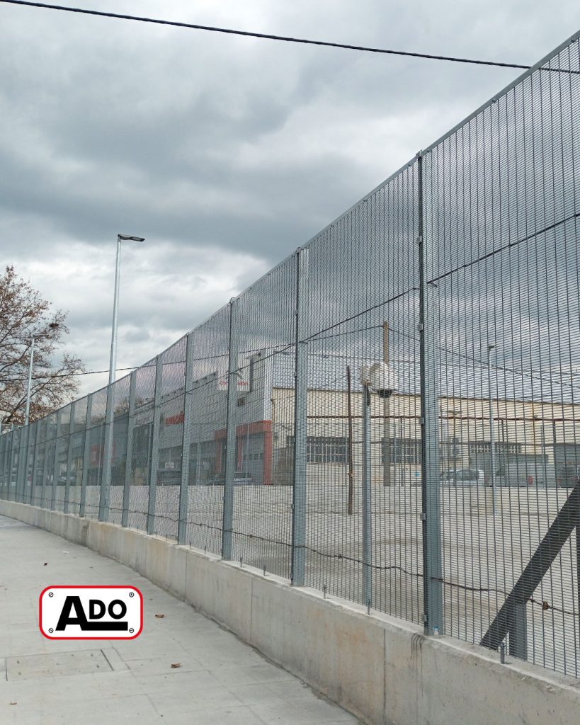 Vallado de alta seguridad Securite Plus en acero galvanizado