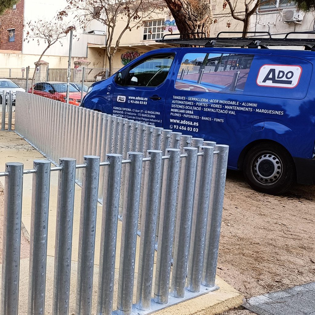 instalacion de valla modular en Sabadell