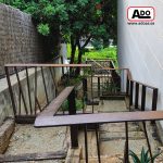 barandillas a medida en acero corten