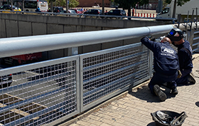 barandillas de puentes adaptadas a normativa