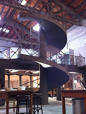 escalera de caracol corten a medida escalera de caracol corten a medida
