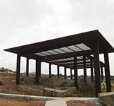 estructuras en acero corten