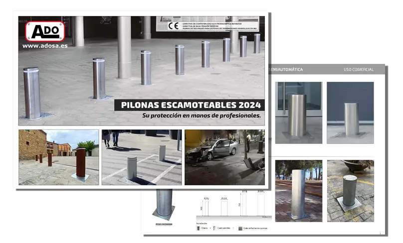 catálogos pilonas escamoteables