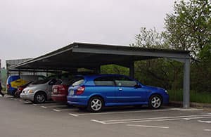 marquesina parking para vehiculos