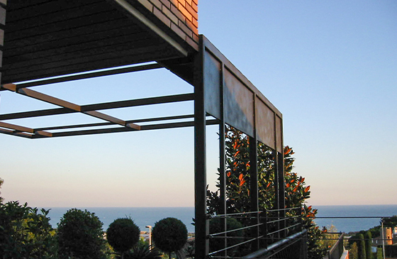 pergola de hierro instalada pergola de hierro instalada