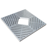 alcorque metalico rombo