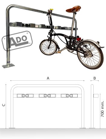 aparcabicicletas enumber