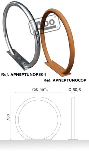 aparcabicicletas neptuno