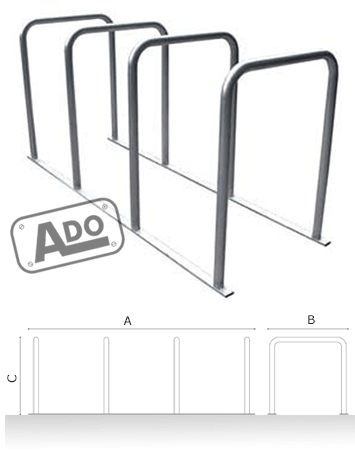 aparcabicicletas conjunto universal