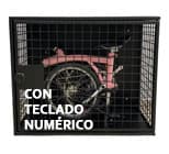 Taquillas y consignas para bicicletas o patinetes plegables 