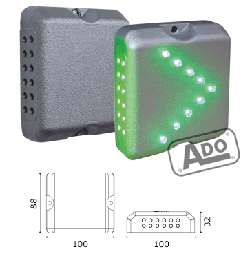 balizas luminosas cableadas sunbow