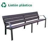 banco listones plastico loa