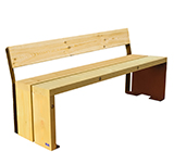 banco madera rustic