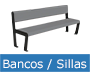 bancos sillas hierro