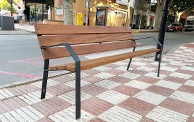 banco madera loa instalado