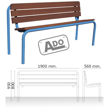 banco madera vega