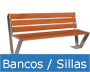 bancos sillas madera