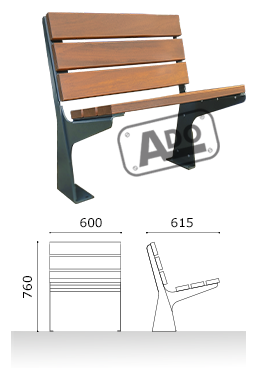 Silla urbana sade