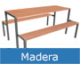 conjuntos mesas de madera