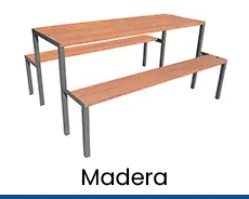 conjunto madera