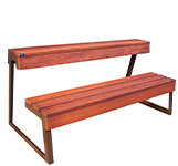 banco madera tupi