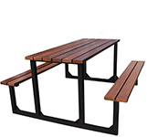 conjunto madera picnic