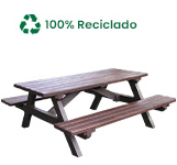 conjunto plastico reciclado seren