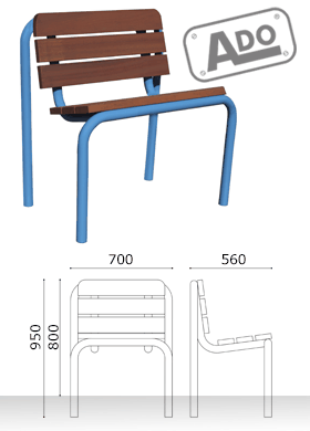 silla urbana vega