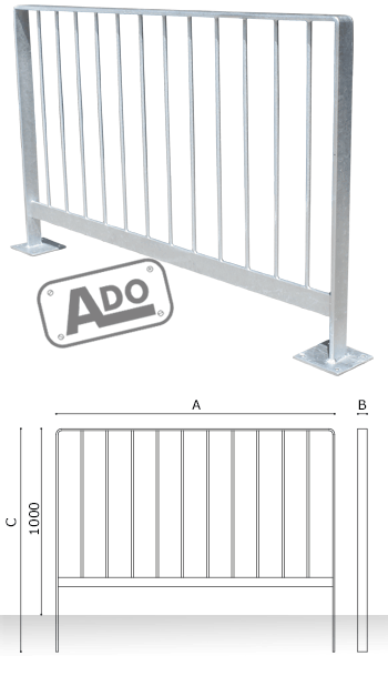 barandilla valla modular febo