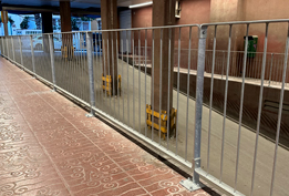 barandilla modular ares instalada parking barandilla modular ares instalada parking