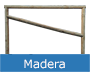 barandillas o vallados de madera