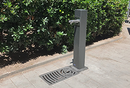 fuente urbana square hierro instalada fuente urbana square hierro instalada