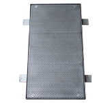 rejilla acero inox de chapa perforada