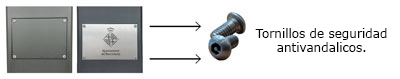 tornillos seguridad