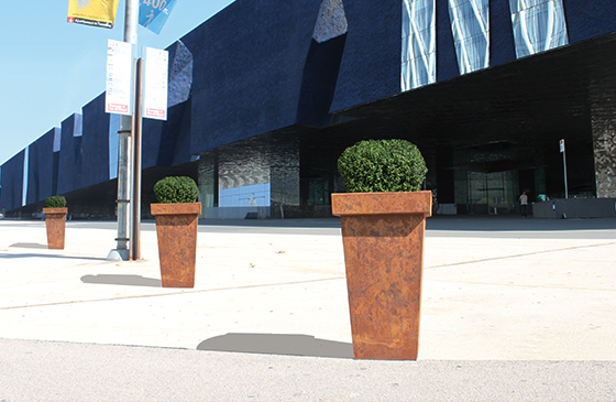 jardineras clasic instaladas