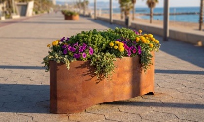 jardinera corten barbour