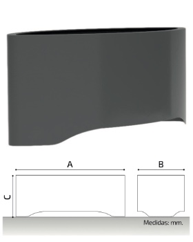 jardinera oxiron gris harbour