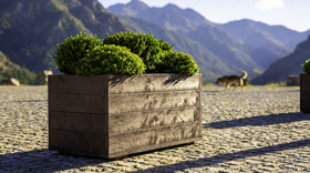 jardineras plástico reciclado jardineras exteriores plástico reciclado