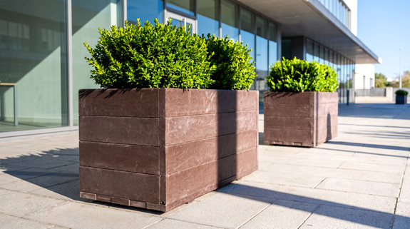 jardinera nord plástico reciclado