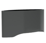 jardinera rectangular corten