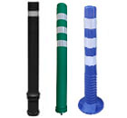 high resistance flexible bollards