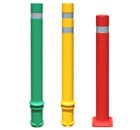 semi flexible bollards