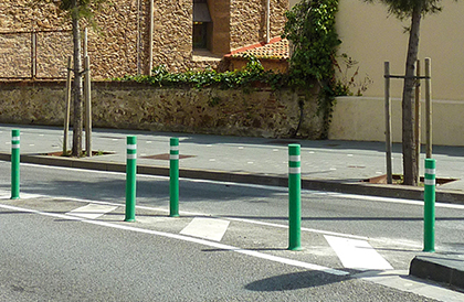 pilona fija flexible