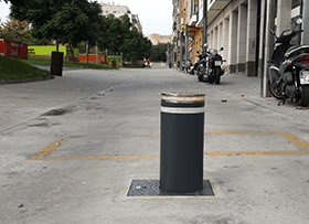 pilonas de seguridad estocolmo instaladas